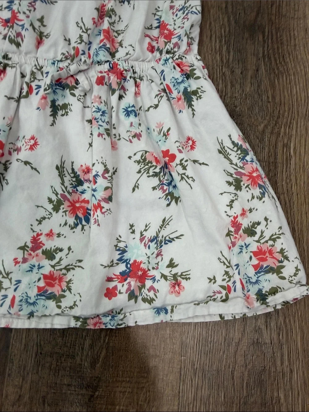 Baby Gap,Girls White Floral Summer Dress
